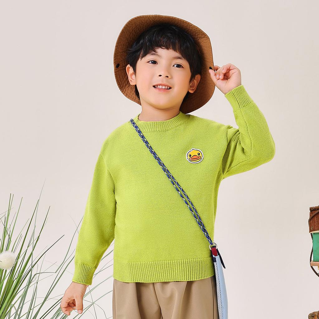 B. Duck Yellow Duck Children's Wear Boys' Hooded Sweater