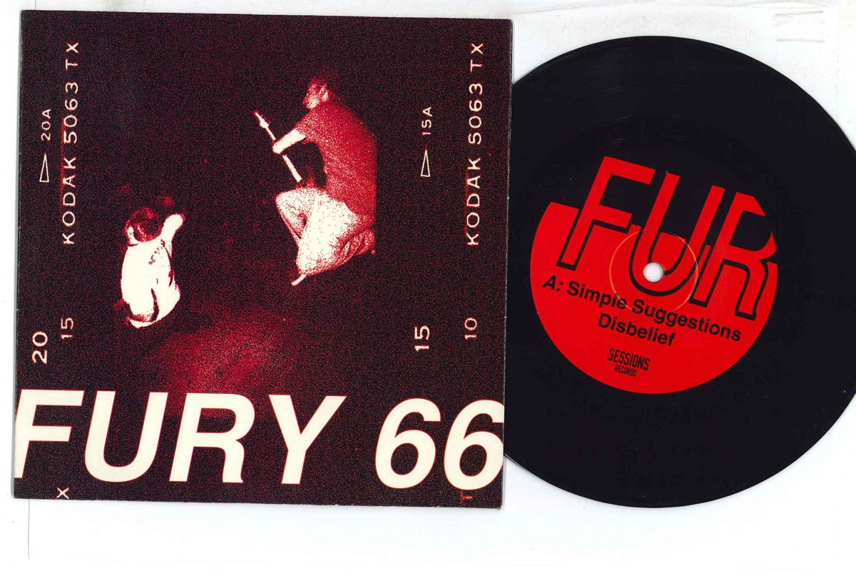 

7inch Record FURY 66 - Fury 66 FURY66 SESSIONS 1996 US Rock Used