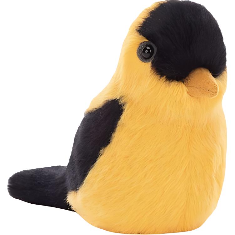 

JELLYCAT bird series Bodrin goldfinch cute toy doll soothing doll plush doll sitting 10cm high жёлтый