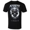 ACCEPT HuUnisexoid Album Mechanical Skull Print Cotton TShirt Heavy Metal Rock Band Graphic Tee Unisex Casual Short Sleeve Top