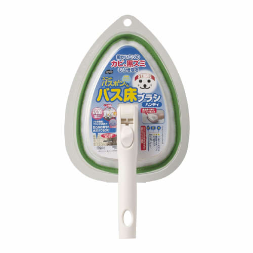 Yamazaki Sangyo Handy Unit Bath Bon-kun Bathroom Floor Cleaning Brush, Green, 157884