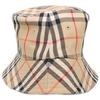 Burberry [Excellent Condition/Domestic Authentic] 8026927 Vintage Check Panel Bucket Hat Hat M Archive beigeUsed