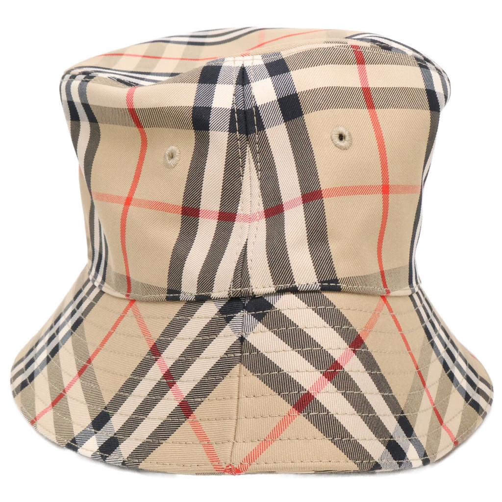 Burberry [Excellent Condition/Domestic Authentic] 8026927 Vintage Check Panel Bucket Hat Hat M Archive beigeUsed