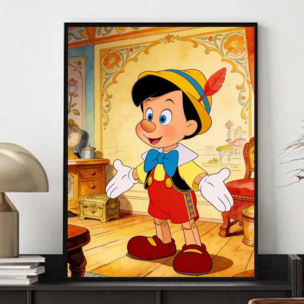 Disney Pinocchio diamond painting handmade diy mosaic art painting kit home decoration