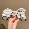 2pcs/lot Women Girls Elastic Hairbands Bunny Bow Knotted Hair Bands for Female Washing Face Dress Up Head Wears