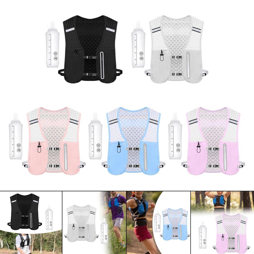 Running Vest Pack Sturdy Lightweight for Women Men for Outdoor Hiking Riding