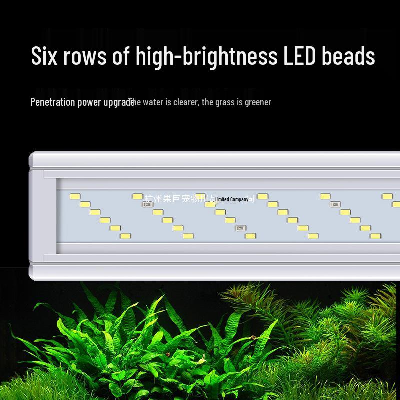 LED Aquarium Plant & Turtle Tank Light with Adjustable Bracket
