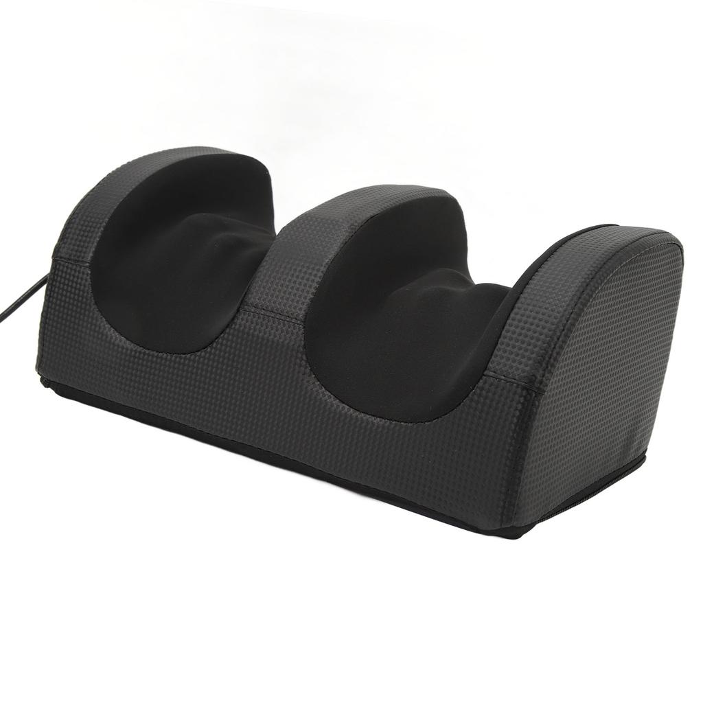 Electric Foot Massager Heating Kneading Roller Hot Compression Foot Massager Muscle Relaxation Black