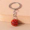 Cute Resin Simulated Sports Ball Keychain Football Rugby Key Ring Pendant for Women Girls Handbag Decor DIY Jewelry Gift 4