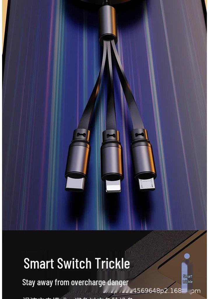 Compatible Retractable Fast Charging Cable for BMW 1-5, 7 Series & X1-X5