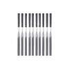Multiple Shape Wood Rasp Files High Carbon Steel Construction Comfortable Grip Handle For Detailed Crafting Wood Project