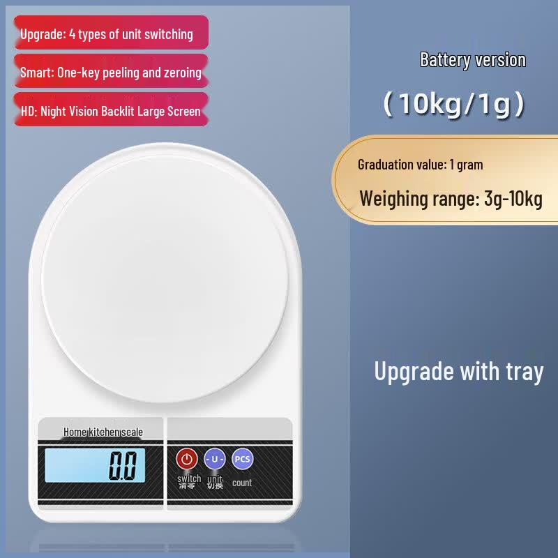 Yingtang 10kg/1g Electronic Kitchen Scale