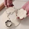 Stainless Steel Cookie & Fruit Cutter Set - Pentagram, Four-Pointed Star, Heart, Square, Rectangle Shapes