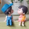 Car Decoration Ornaments Cute Ornaments Couple Action Figurines Balloons For Car Dashboard Decoration
