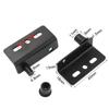 2pcs Stainless Steel Concealed Shaft Multifunction Upper Lower Hinge Clips  Furniture