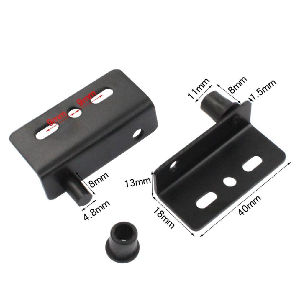 2pcs Stainless Steel Concealed Shaft Multifunction Upper Lower Hinge Clips  Furniture