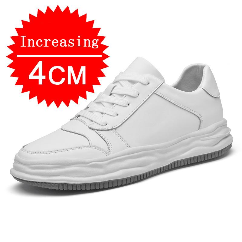 Pánské boty s výtahem 4/6/8/10CM Neviditelné zvyšující výšku Neformální boty s tlustou podrážkou Zvětšující výšku Pánské nízké tenisky