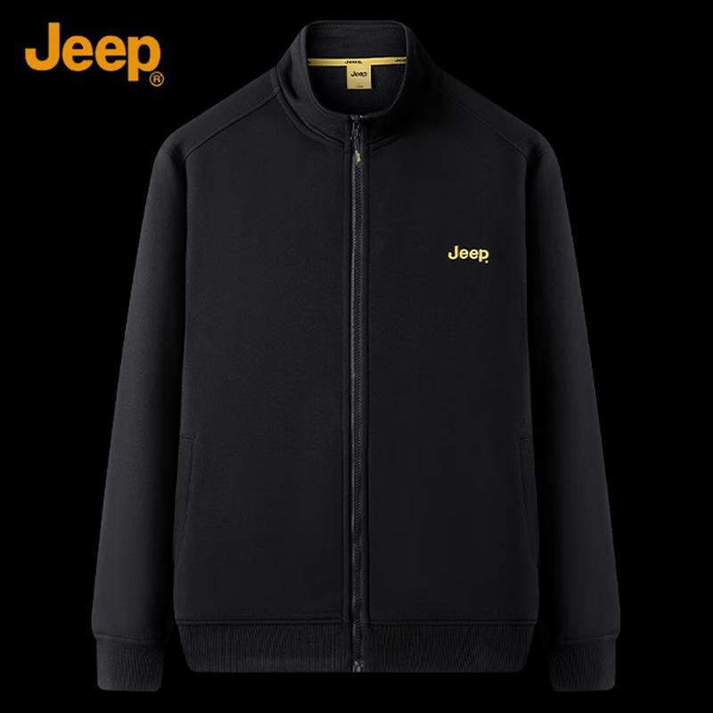 JEEP Men's Casual Sport Cardigan Sweatshirt