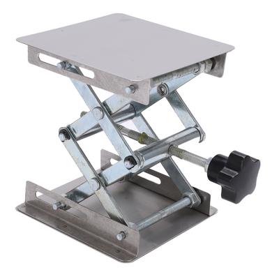 Malá nerezová zvedací plošina Manuální miniaturní zvedací stojanový stůl pro RC auta