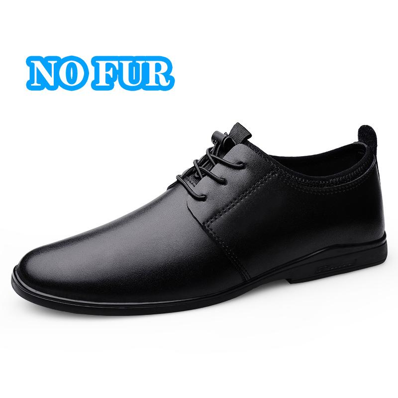 Genuine Leather Men's Formal Dress Shoes Breathable Male Casual Shoes Non-slip Lace-Up Business Footwear Handmade Oxford Shoes