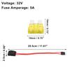 ONE 32V Standard Fuse Adapter Tap Fuse Kit with 20A Blade Style Fuse Universal