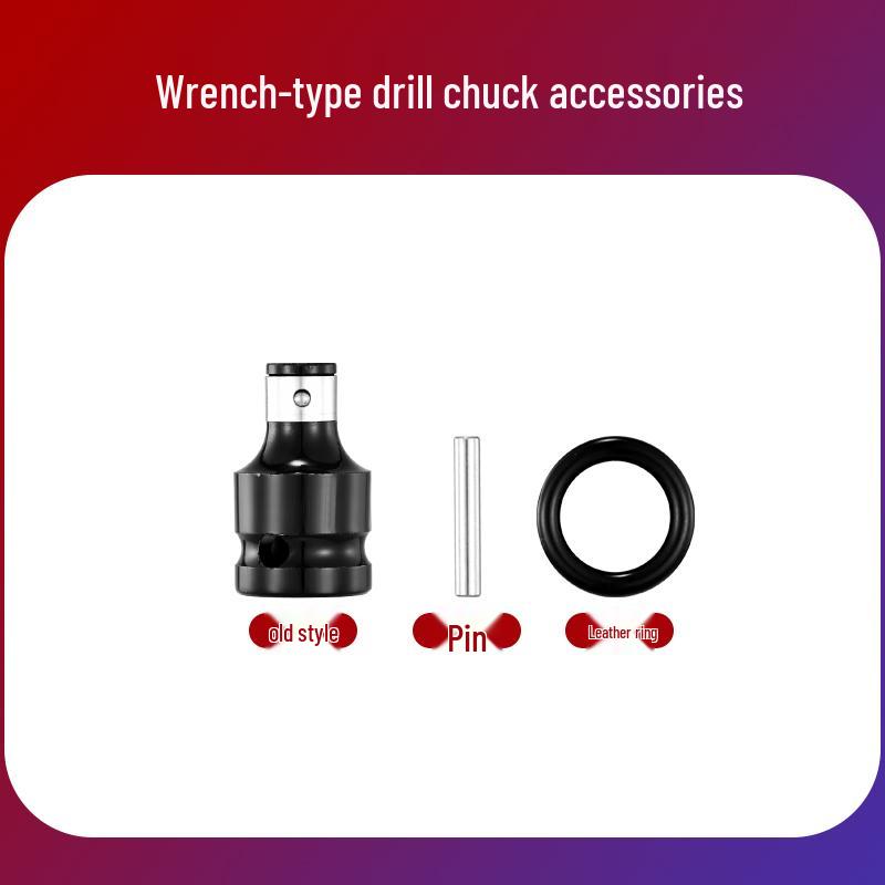 Multi-Functional Electric Wrench Conversion Kit with Air Impact Socket and Drill Chuck Adapter