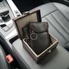 Big Size Car Key Storage Case With Security Function And Carbon Fiber Look For Multiple access