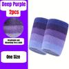 2pc Colorful Compression Wristbands,Absorbing Sweatbands,Elastic and Soft,Terry Cloth Comfortable for Men and Women  for Running