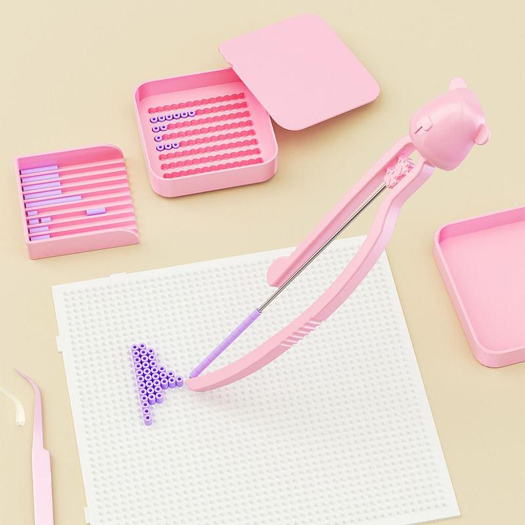 Beads Clips Pen Tray Kits  Beads Diy Craft Kit Tool Set Handmade Diy 2.6mm Tool Artifact Pen Needle Tweezers Beads Tools
