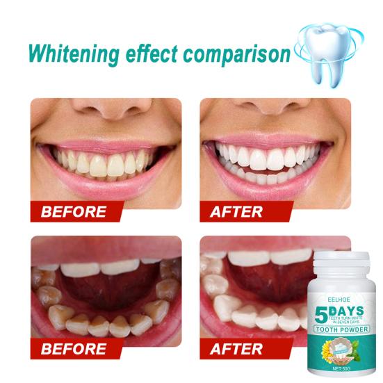 30g/50g/100g Tooth Powder Natural Extract Plaque Removing Portable Teeth Whitening Cleaning Stain Powder for Oral