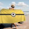 Classic Movie M-Minion Microfiber Printed Beach Towel Mountain Climbing Yoga Beach Swimming Running Absorbent Soft Towel
