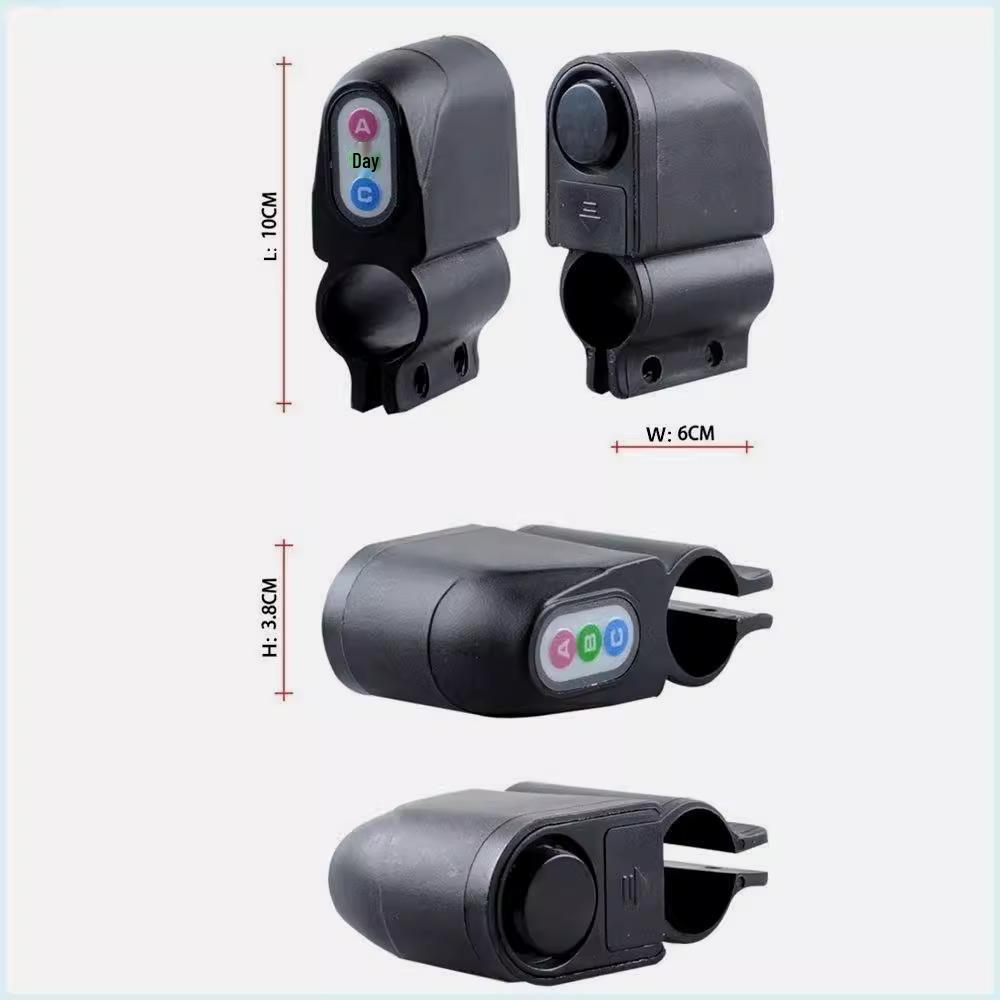 Smart ABS Bike Anti-Theft Alarm with Wireless Vibration Sensor and Remote Control