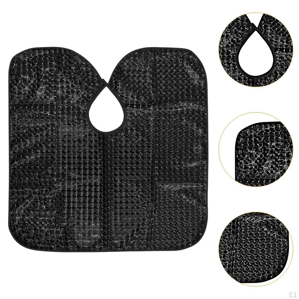 Hair Dyeing Cape Neck Guard Washable Adjustable for Makeup Haircut Shampoo Hairdressing