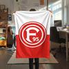 Fortuna Düsseldorf Logo Flanelldecke, Hohe Qualität, Bequem für alle Jahreszeiten, Heimdekoration, Wärme und Komfort