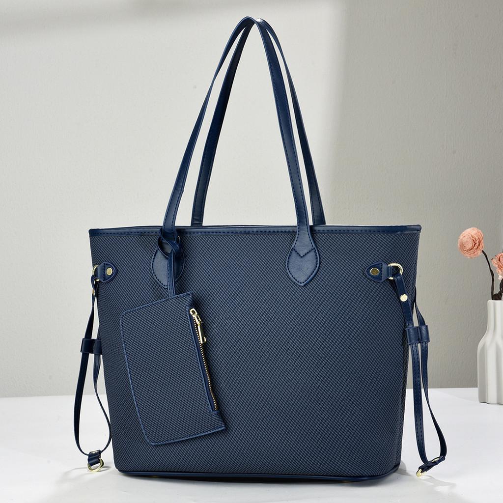 Simple Style Women Tote Bag With Interior Pockets And Durable Pu For Work And Casual