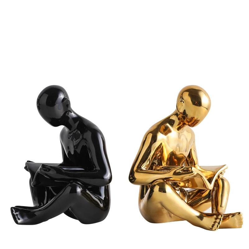 Heimdekoration Körperfigur Buchständer Schreibtischständer Buchstütze Halter Büro Schulbedarf Schreibwaren Geschenk Schüler Heimdekoration