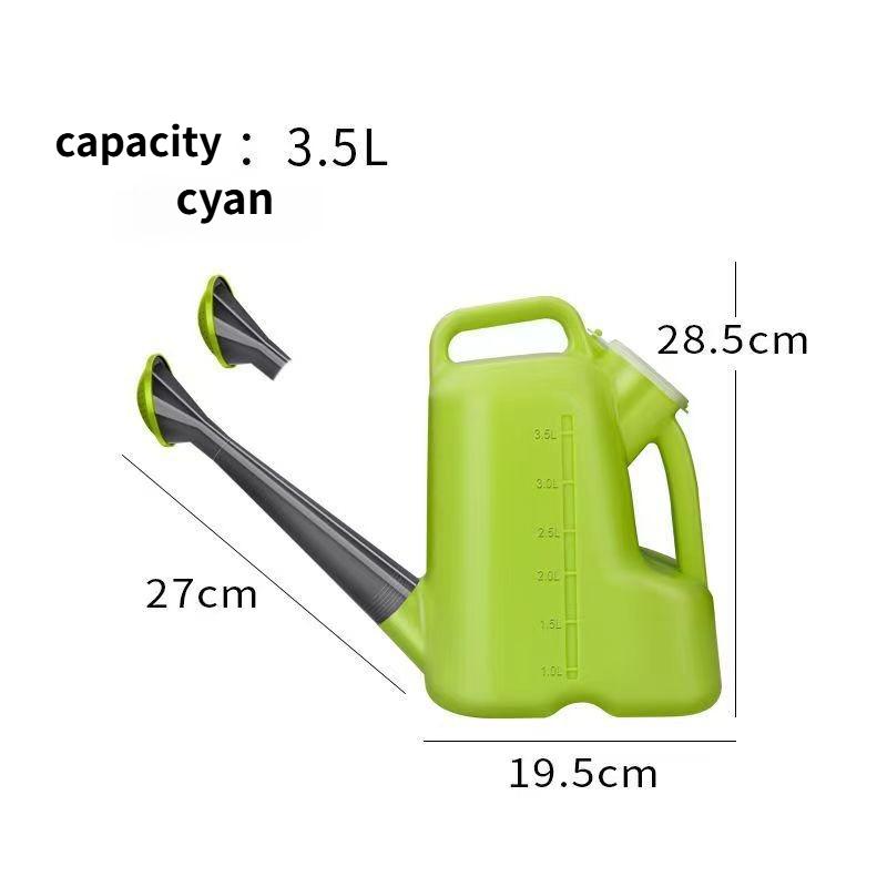 Large Thiened 5L Plastic Long Mouth Watering Can Gardening Household Flower Sprang Hose Garden Tool Flower Bed Sprayer