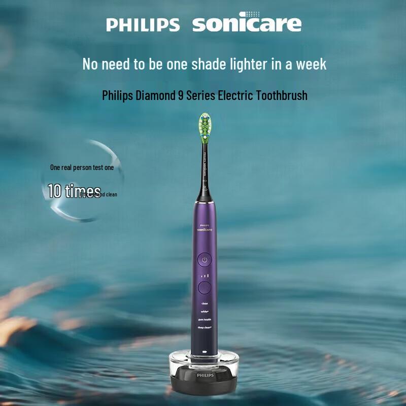 

Электрическая зубная щетка Philips DiamondClean серии 9000, штепсель CN (адаптер в комплекте)