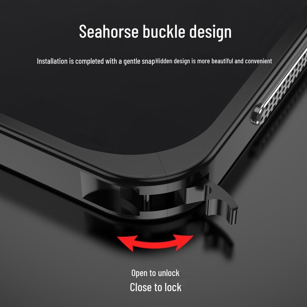 Xiaomi 17 Pro Max Snap-On Metal Heat Dissipation Phone Case