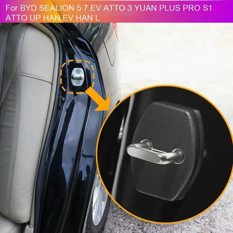 Car Door Limiter Pad Lock Shock Damper Door Check Arm Cover For BYD SEALION 5 7 EV ATTO 3 YUAN PLUS PRO S1 ATTO UP HAN EV HAN L