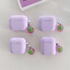 Ins Simple Luminous Fruit AirPods 1 Generation Protective Case for the Second Generation 1 Generation Pro1 Apple Bluetooth Headset Case