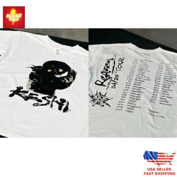 New Apparel Keshi Requiem Tour 2025 T-Shirt limited edition Keshi Unisex T-Shirt S