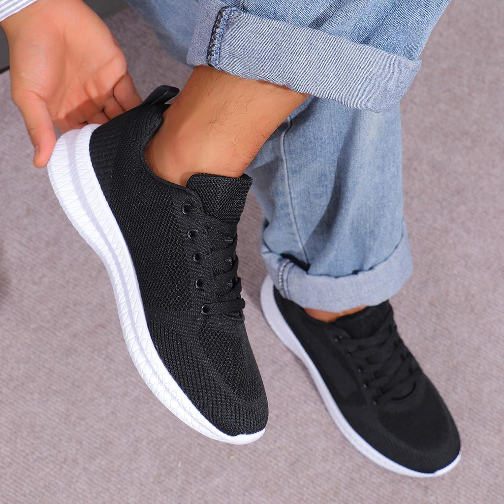 Flat Heel Soft Sole Light and Not Tired Feet Casual Men's Shoes Breathable Transportation Casual Men's Spring and Autumn New Mesh Non-slip Casual