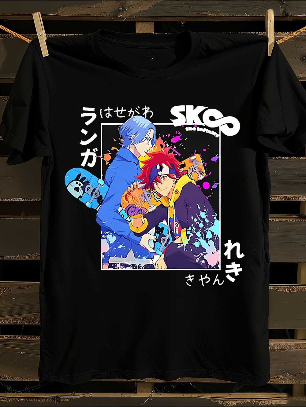 Графическая футболка из аниме SK8 The Infinity S