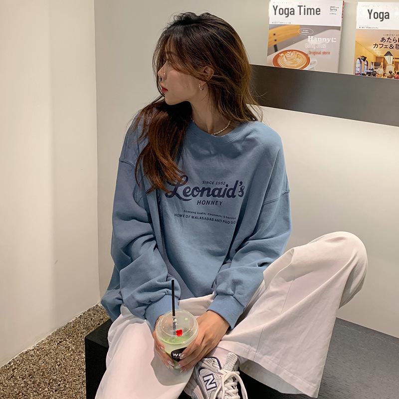 Harajuku Korean Style Loose Casual Sweatshirt for Women