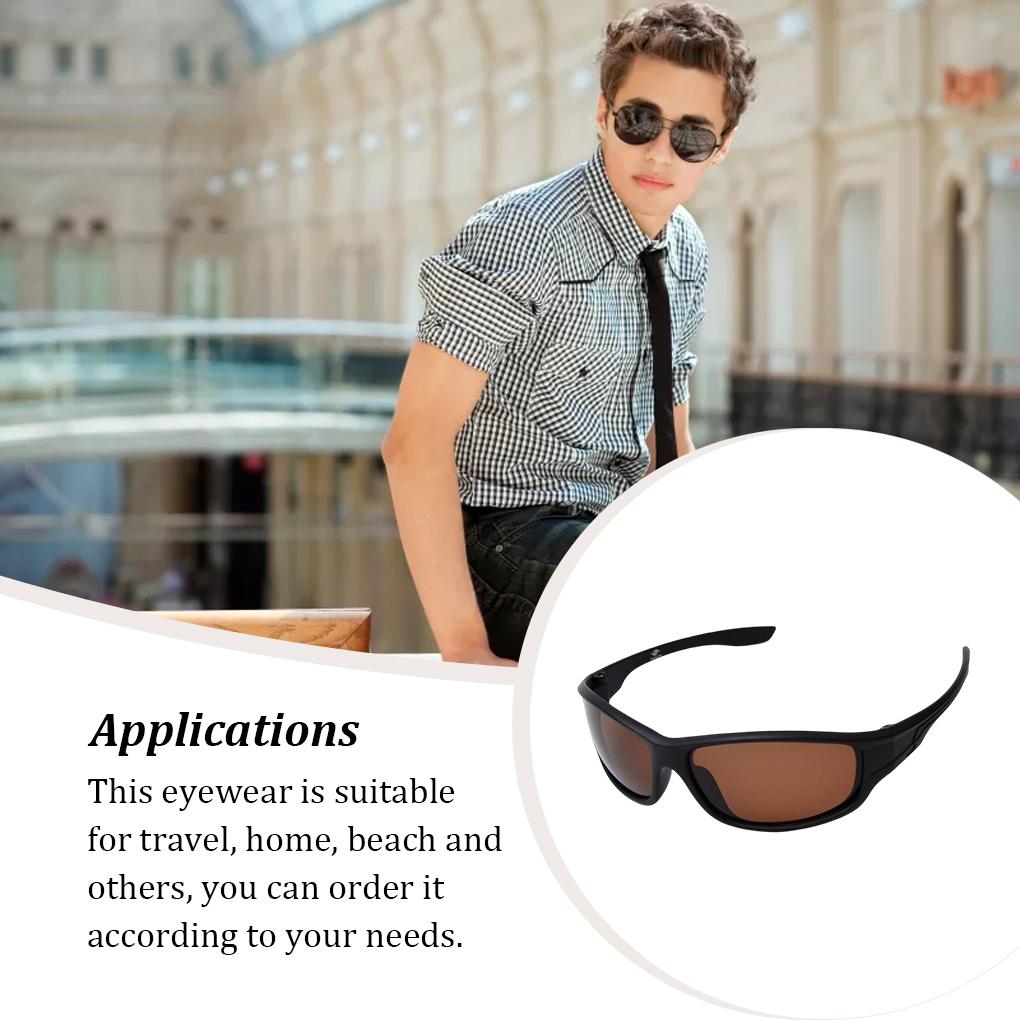 Men Polarized Sunglasses Cycling Fishing Outdoor Eyewear Fashion Sports Eyeglasses Glasses Travel Anti-glare Protector