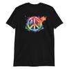 Colorful Peace Symbol - Unisex T-Shirt