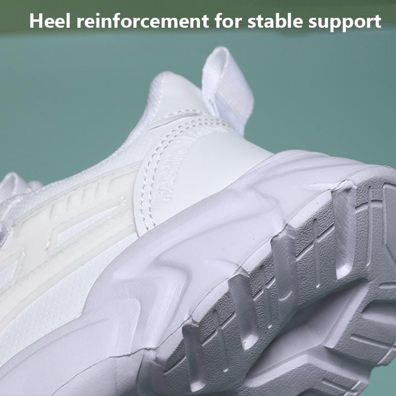 Fashion Children's Leather Sneakers Sport Kids Boys Girls Casual Shoes Breathable Non Slip School Walkiing Footwear