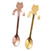Creative Stainless Steel Cat Spoon - Cartoon Coffee & Stirring Spoon