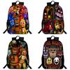 Vibrant Five Nights At Freddy's Backpack With Anime Pattern For Kids And Students